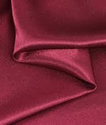 Load image into Gallery viewer, Burgundy Satin Crepe Fabric 60" Wide Sold By the yard
