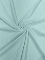 Load image into Gallery viewer, Ice Blue 90% Spandex Stretch Velvet Fabric for Sewing Apparel Costumes Craft, Sold By The Yard.
