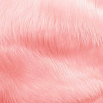 Load image into Gallery viewer, Pink Fur faux fake shaggy fabric by the yard 60" wide
