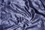 Load image into Gallery viewer, Navy charmeuse silky soft polyester fabric  60" wide
