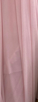 Load image into Gallery viewer, Light pink Power Mesh nylon spandex Stretch Fabric 60" per yard
