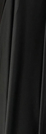Load image into Gallery viewer, Black 2 interlock way stretch lining fabric, 100% polyester, 60" wide
