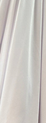 Load image into Gallery viewer, White interlock 2 way stretch lining fabric, 100% polyester, 60" wide
