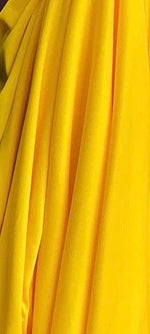 Load image into Gallery viewer, Yellow interlock 2 way stretch lining fabric, 100% polyester, 60" wide
