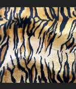 Load image into Gallery viewer, Siberian Tiger velboa Fabric per yard 60” wide
