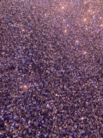 Load image into Gallery viewer, Lilac Sequin on Stretch Velvet 4-Way stretch fabric by the yard 60" Wide
