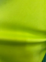 Load image into Gallery viewer, Lime interlock 2 way stretch lining fabric, 100% polyester, 60" wide
