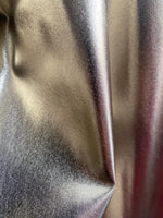 Load image into Gallery viewer, Bronze Metallic Spandex  stretch Foil fabric by the yard
