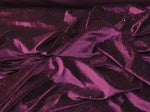 Load image into Gallery viewer, Dark purple Stretch Velvet Fabric By The Yard | 58’’ wide
