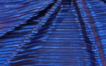 Load image into Gallery viewer, Royal Metallic Accordion foil Pleated Polyester Fabric/Stretch Fabric/Light Weight/ 58 Inches Wide.
