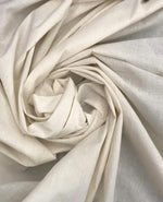 Load image into Gallery viewer, 100% Cotton Muslin Fabric – Natural Ivory | Soft, Breathable Versatile
