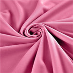 Load image into Gallery viewer, Hot pink Stretch Crepe Scuba Techno Knit Polyester Spandex Fabric for Bows, Top Knots, Head Wraps, Clothes, Costumes, Crafts
