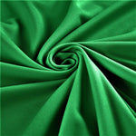 Load image into Gallery viewer, Kelly green Stretch Crepe Scuba Techno Knit Polyester Spandex Fabric for Bows, Top Knots, Head Wraps, Clothes, Costumes, Crafts
