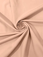 Load image into Gallery viewer, Blush dull matte 4 stretch bridal Crepe woven Fabric 60" Wide Sold By the yard
