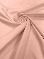 Load image into Gallery viewer, Blush Lamour Dull matte Bridal Satin fabric per yard

