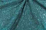 Load image into Gallery viewer, Jade Metallic Tinsel 2 way Stretch Lurex Fabric With Sequins/58 Wide
