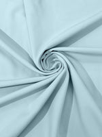 Load image into Gallery viewer, Light Blue dull matte 4 stretch bridal Crepe woven Fabric 60" Wide Sold By the yard
