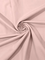 Load image into Gallery viewer, Light pink dull matte 4 stretch bridal Crepe woven Fabric 60" Wide Sold By the yard
