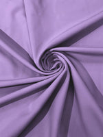 Load image into Gallery viewer, Lilac dull matte 4 stretch bridal Crepe woven Fabric 60" Wide Sold By the yard
