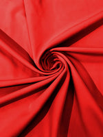 Load image into Gallery viewer, Red dull matte 4 stretch bridal Crepe woven Fabric 60" Wide Sold By the yard
