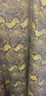 Load image into Gallery viewer, Brown Snake Design Nylon Spandex By The Yard, Digital Print Snake Fabric  Muti Color Snake Fabric 4 Way Stretch, Fabric 60” wide
