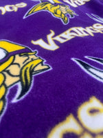 Load image into Gallery viewer, Vikings NFL Football sports warm cozy soft Fleece fabric
