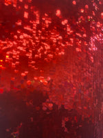 Load image into Gallery viewer, Red Shiny 20mm paillette sequin on mesh fabric sold by yard
