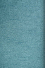 Load image into Gallery viewer, Aquamarine Shantung Dupioni Faux Silk two tone fabric BY THE YARD 54" wide
