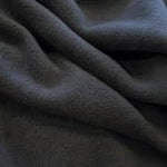 Load image into Gallery viewer, Dark charcoal Soft Anti-Pill Fleece Fabric by the Yard | Warm Cozy Craft Fabric for Blankets, Pajamas, Costumes &amp; DIY Projects
