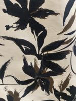 Load image into Gallery viewer, Black /Gold floral Jacquard multi purpose  fabric by the yard
