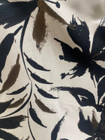 Load image into Gallery viewer, Black /Gold floral Jacquard multi purpose  fabric by the yard
