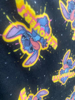 Load image into Gallery viewer, Extrovert Lilo and stitch Fleece Polar By The Yard 60" Licensed Products
