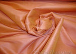 Load image into Gallery viewer, Peach Shantung Dupioni Faux Silk two tone fabric BY THE YARD 54" wide
