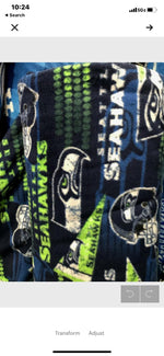 Load image into Gallery viewer, Seattle Seahawks NFL Football sports warm cozy soft Fleece
