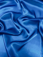 Load image into Gallery viewer, Navy Shimmer Liquid Chiffon Fabric Iridescent Sold By the yard
