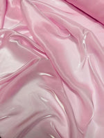 Load image into Gallery viewer, Light pink Shimmer Liquid Chiffon Fabric Iridescent Sold By the yard
