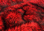 Load image into Gallery viewer, Husky Red faux Synthetic Fur upholstery Fabric by the yard 60" wide
