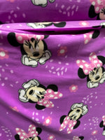 Load image into Gallery viewer, Purple Mini Fleece By The Yard 60" Licenced Product
