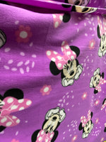 Load image into Gallery viewer, Purple Mini Fleece By The Yard 60" Licenced Product
