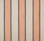 Load image into Gallery viewer, Pennington III plaid Stripe Coral Fabric by the yard upholstery drapery pillows bedding 54" wide
