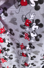 Load image into Gallery viewer, Mini mouse hearts  Fleece By The Yard 60" Licenced Product

