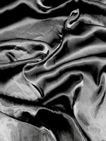 Load image into Gallery viewer, Black Shimmer Liquid Chiffon Fabric Iridescent Sold By the yard
