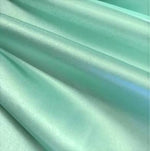 Load image into Gallery viewer, Mint Bridal Satin Fabric by the Yard Smooth  Lustrous Dressmaking Material – 60” Wide – Perfect for Gowns, Bridesmaid Dresses
