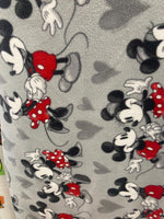 Load image into Gallery viewer, Minnie and Mickey mouse hearts Fleece Polar By The Yard 60"  Licensed Products
