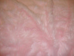 Load image into Gallery viewer, 60" wide Light Pink shaggy faux fur upholstery custom fabric by the yard
