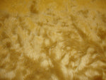 Load image into Gallery viewer, Camel shaggy faux fur upholstery custom fabric by the yard 60" wide
