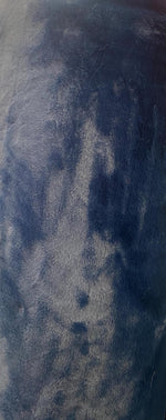 Load image into Gallery viewer, Navy plush thick minky bunny fabric / 58" Wide / Sold by the Yard
