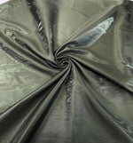 Load image into Gallery viewer, Forest Green Liquid glossy Bridal prom Satin prom dress fabric per yard
