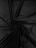 Load image into Gallery viewer, Black Stretch Satin spandex Fabric Bridal Dress 58” Wide sold by The Yard
