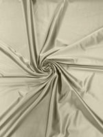 Load image into Gallery viewer, Cream Stretch Satin spandex Fabric Bridal Dress 58” Wide sold by The Yard
